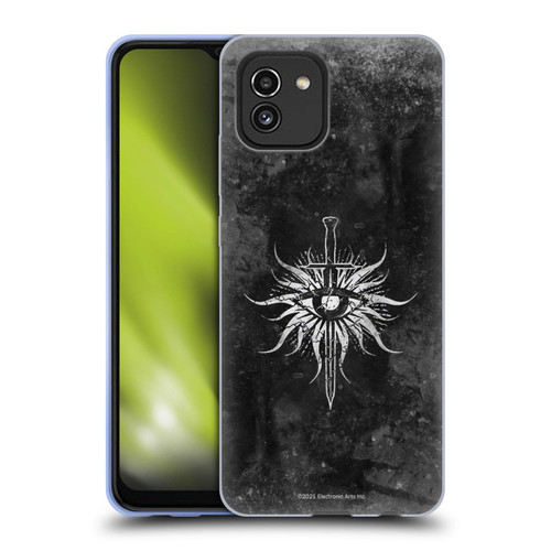 EA Bioware Dragon Age Heraldry Inquisition Distressed Soft Gel Case for Samsung Galaxy A03 (2021)