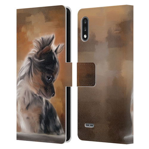 Simone Gatterwe Assorted Designs Chihuahua Puppy Leather Book Wallet Case Cover For LG K22