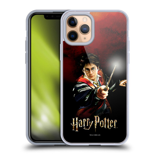 Harry Potter Prisoner Of Azkaban II Harry Portrait Soft Gel Case for Apple iPhone 11 Pro