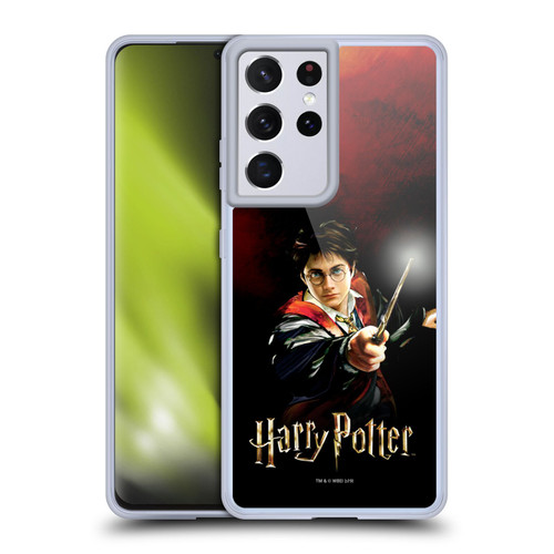 Harry Potter Prisoner Of Azkaban II Harry Portrait Soft Gel Case for Samsung Galaxy S21 Ultra 5G
