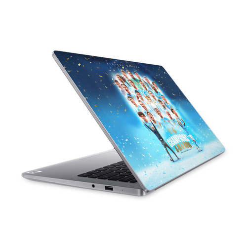 Manchester City Man City FC 2024 Champions Team Poster Vinyl Sticker Skin Decal Cover for Xiaomi Mi NoteBook 14 (2020)