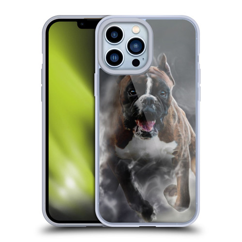 Klaudia Senator Animal Art American Bully Soft Gel Case for Apple iPhone 13 Pro Max