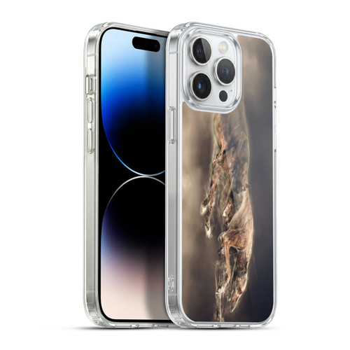 Klaudia Senator Animal Art Greyhound Soft Gel Case for Apple iPhone 13 Pro Max & MagSafe
