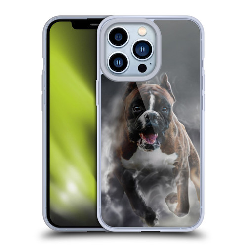 Klaudia Senator Animal Art American Bully Soft Gel Case for Apple iPhone 13 Pro