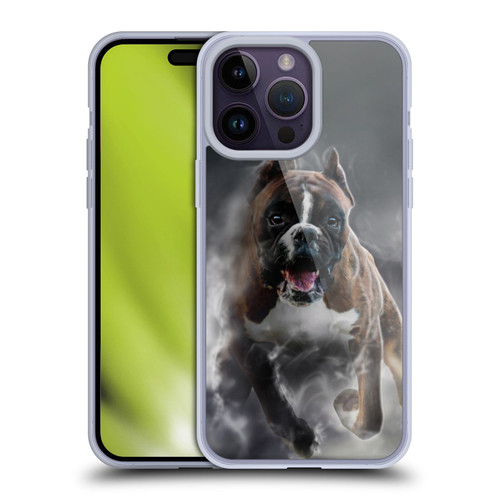 Klaudia Senator Animal Art American Bully Soft Gel Case for Apple iPhone 14 Pro Max