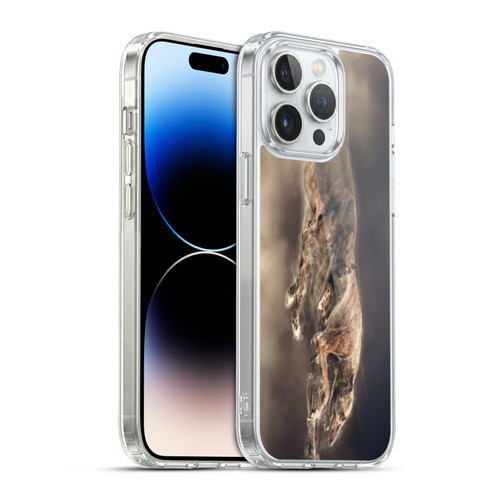 Klaudia Senator Animal Art Greyhound Soft Gel Case for Apple iPhone 14 Pro Max & MagSafe