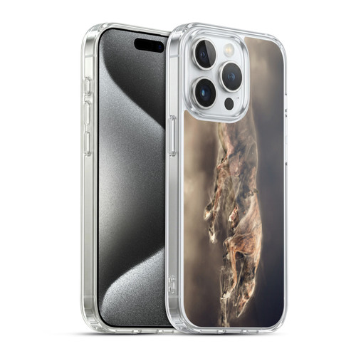 Klaudia Senator Animal Art Greyhound Soft Gel Case for Apple iPhone 15 Pro & MagSafe