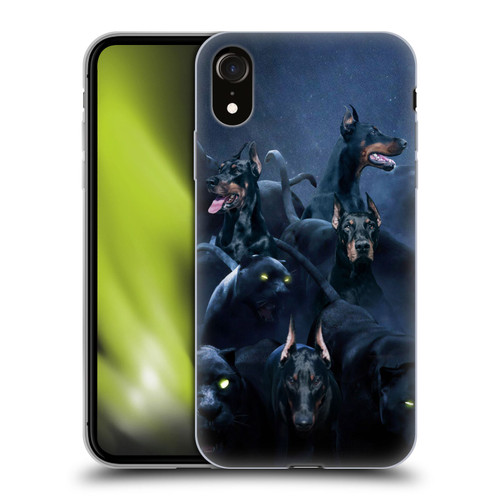 Klaudia Senator Animal Art Doberman Soft Gel Case for Apple iPhone XR