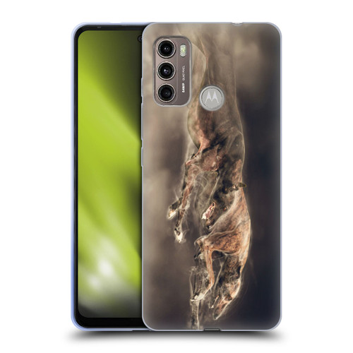 Klaudia Senator Animal Art Greyhound Soft Gel Case for Motorola Moto G60 / Moto G40 Fusion