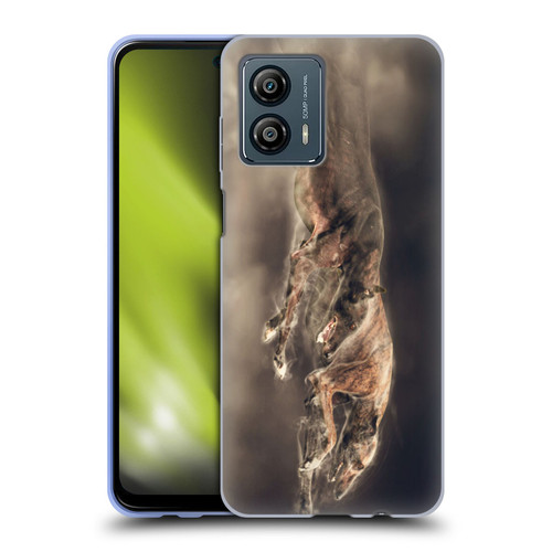 Klaudia Senator Animal Art Greyhound Soft Gel Case for Motorola Moto G53 5G
