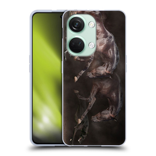 Klaudia Senator Animal Art Greyhound And Horse Soft Gel Case for OnePlus Nord 3 5G