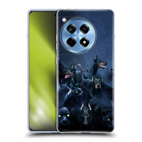 Klaudia Senator Animal Art Doberman Soft Gel Case for OnePlus 12R