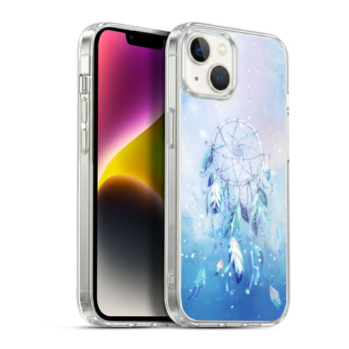 Simone Gatterwe Assorted Designs Blue Dreamcatcher Soft Gel Case for Apple iPhone 14 Plus & MagSafe