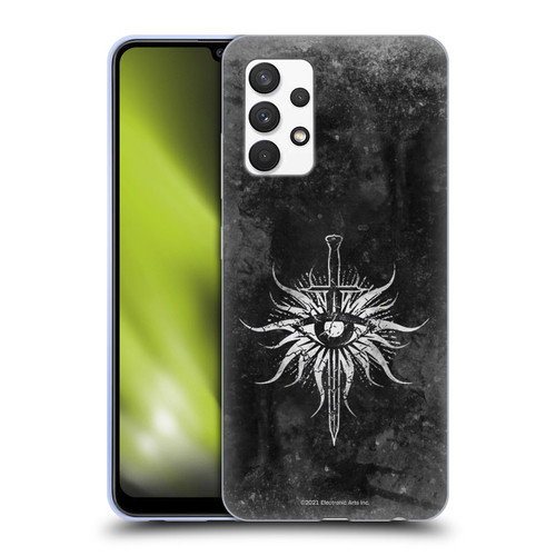 EA Bioware Dragon Age Heraldry Inquisition Distressed Soft Gel Case for Samsung Galaxy A32 (2021)