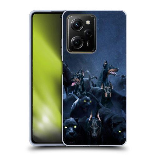 Klaudia Senator Animal Art Doberman Soft Gel Case for Xiaomi Redmi Note 12 Pro 5G