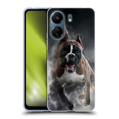 Klaudia Senator Animal Art American Bully Soft Gel Case for Xiaomi Redmi 13C 4G