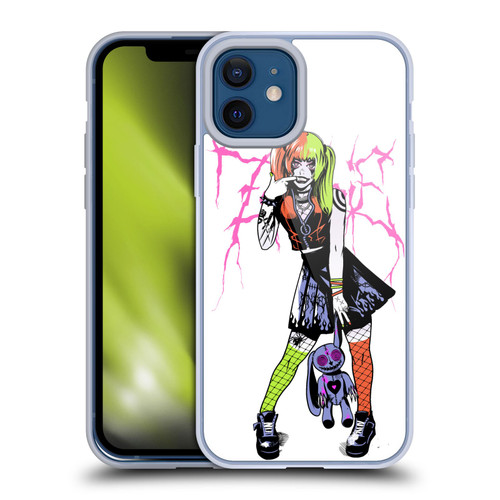 Zombie Makeout Club Graphics Bear Soft Gel Case for Apple iPhone 12 / iPhone 12 Pro