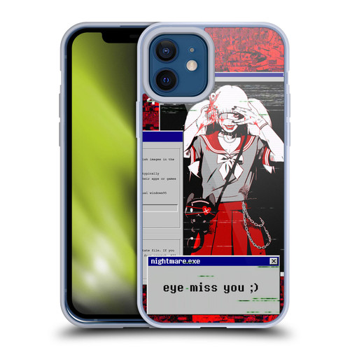 Zombie Makeout Club Graphics Eye Miss You Soft Gel Case for Apple iPhone 12 / iPhone 12 Pro