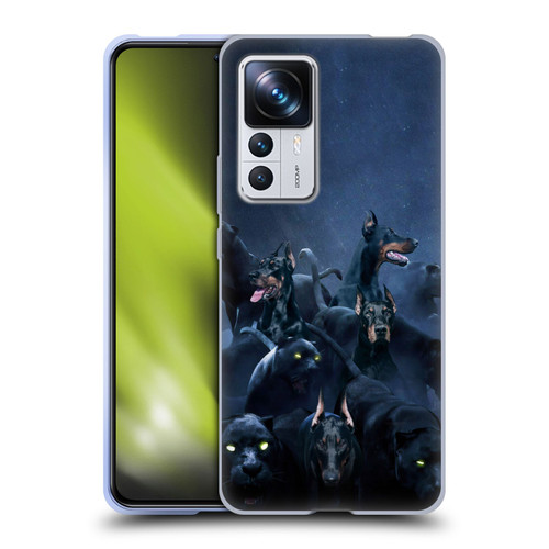 Klaudia Senator Animal Art Doberman Soft Gel Case for Xiaomi 12T Pro