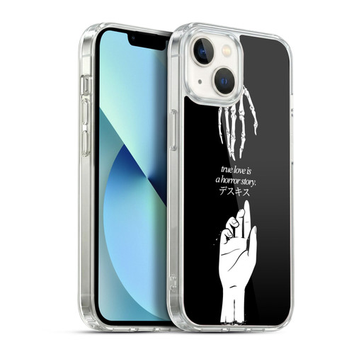 Zombie Makeout Club Graphics True Love Soft Gel Case for Apple iPhone 13