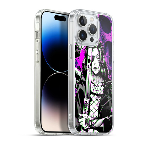 Zombie Makeout Club Graphics Death Cyber Soft Gel Case for Apple iPhone 13 Pro Max & MagSafe