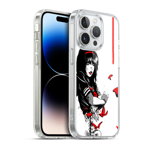 Zombie Makeout Club Graphics Butterflies Soft Gel Case for Apple iPhone 13 Pro & MagSafe