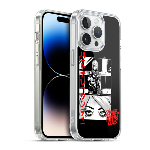 Zombie Makeout Club Graphics Comic Strip Soft Gel Case for Apple iPhone 13 Pro & MagSafe