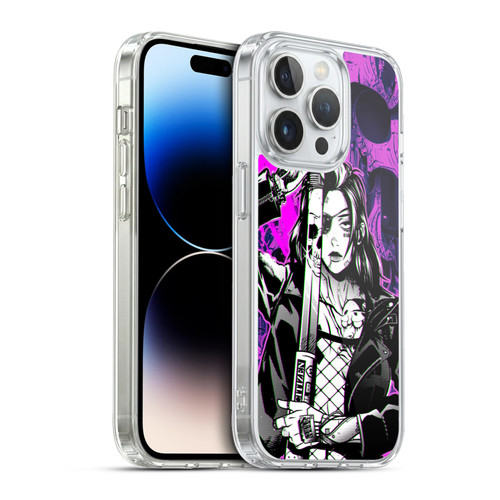 Zombie Makeout Club Graphics Death Cyber Soft Gel Case for Apple iPhone 13 Pro & MagSafe