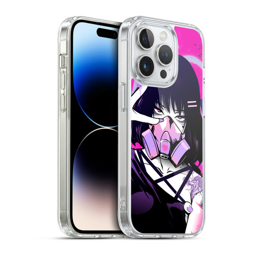 Zombie Makeout Club Graphics Facepiece Soft Gel Case for Apple iPhone 13 Pro & MagSafe