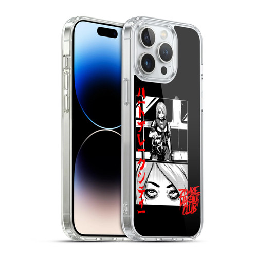 Zombie Makeout Club Graphics Comic Strip Soft Gel Case for Apple iPhone 14 Pro Max & MagSafe