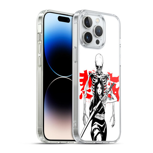 Zombie Makeout Club Graphics Death Blade Soft Gel Case for Apple iPhone 14 Pro Max & MagSafe