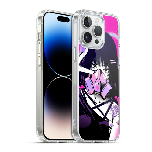 Zombie Makeout Club Graphics Facepiece Soft Gel Case for Apple iPhone 14 Pro Max & MagSafe