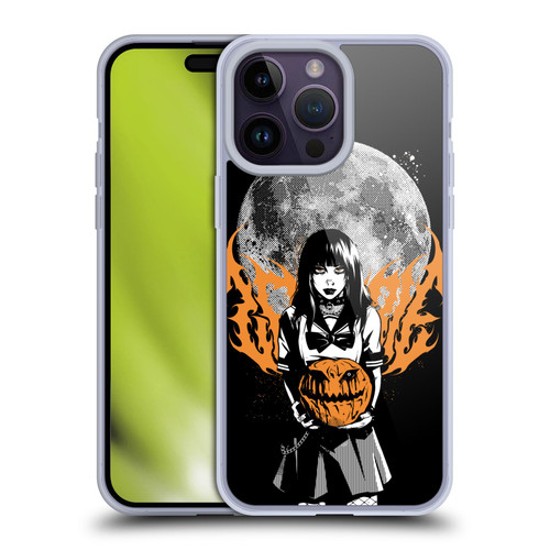 Zombie Makeout Club Graphics Halloween Pumpkin Soft Gel Case for Apple iPhone 14 Pro Max