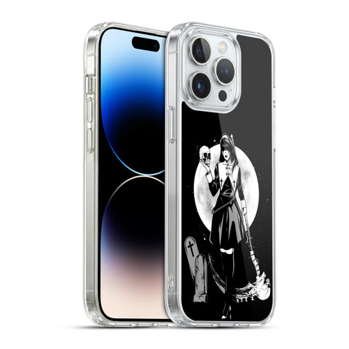 Zombie Makeout Club Graphics Skull Head Soft Gel Case for Apple iPhone 14 Pro Max & MagSafe