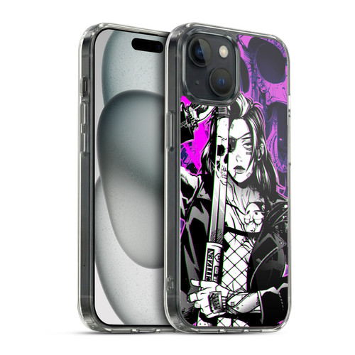 Zombie Makeout Club Graphics Death Cyber Soft Gel Case for Apple iPhone 15 & MagSafe