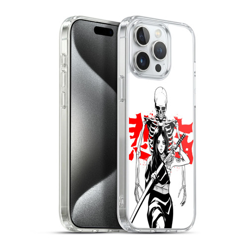 Zombie Makeout Club Graphics Death Blade Soft Gel Case for Apple iPhone 15 Pro Max & MagSafe