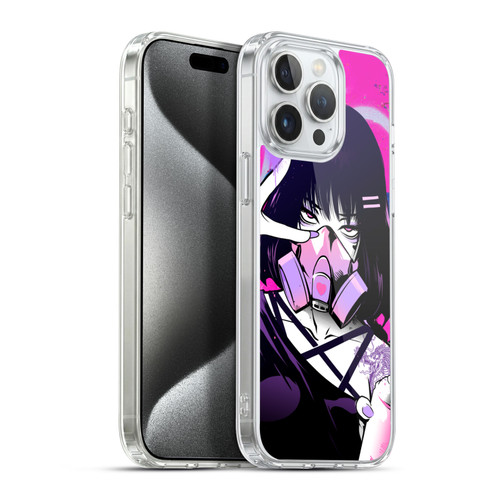 Zombie Makeout Club Graphics Facepiece Soft Gel Case for Apple iPhone 15 Pro Max & MagSafe