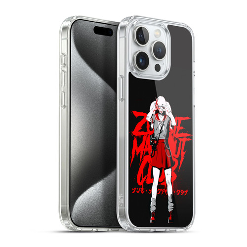 Zombie Makeout Club Graphics Uniform Soft Gel Case for Apple iPhone 15 Pro Max & MagSafe
