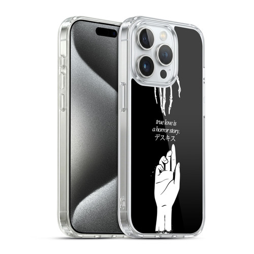 Zombie Makeout Club Graphics True Love Soft Gel Case for Apple iPhone 15 Pro & MagSafe