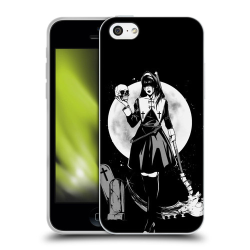 Zombie Makeout Club Graphics Skull Head Soft Gel Case for Apple iPhone 5c