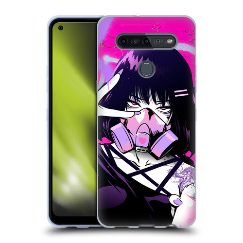 Zombie Makeout Club Graphics Facepiece Soft Gel Case for LG K51S