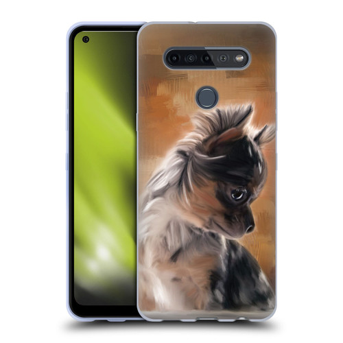 Simone Gatterwe Assorted Designs Chihuahua Puppy Soft Gel Case for LG K51S