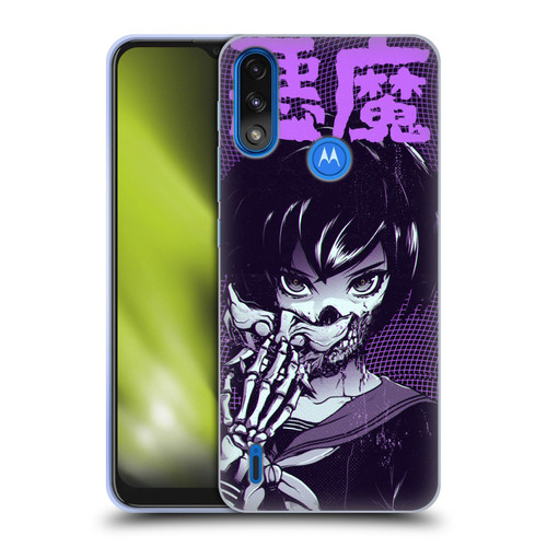 Zombie Makeout Club Graphics Skull Hand Soft Gel Case for Motorola Moto E7 Power / Moto E7i Power