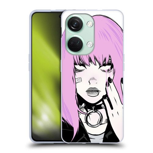 Zombie Makeout Club Graphics Pink Hair Soft Gel Case for OnePlus Nord 3 5G