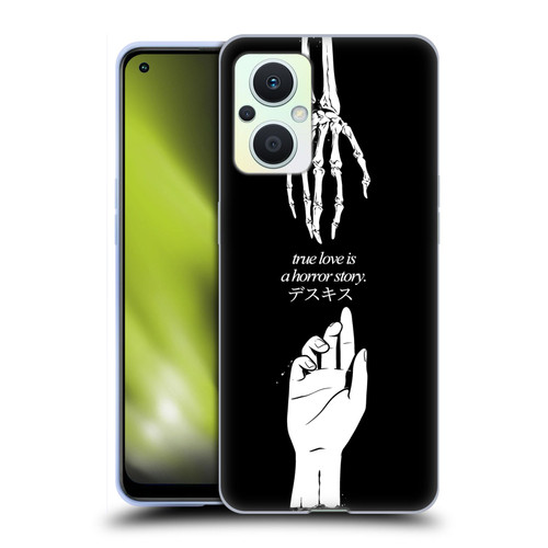 Zombie Makeout Club Graphics True Love Soft Gel Case for OPPO Reno8 Lite