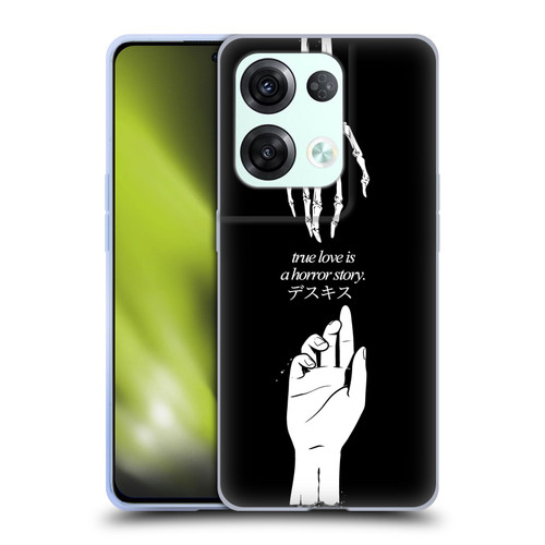 Zombie Makeout Club Graphics True Love Soft Gel Case for OPPO Reno8 Pro