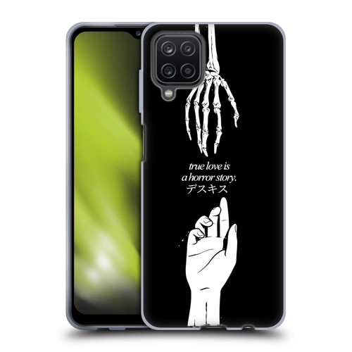 Zombie Makeout Club Graphics True Love Soft Gel Case for Samsung Galaxy A12 (2020)
