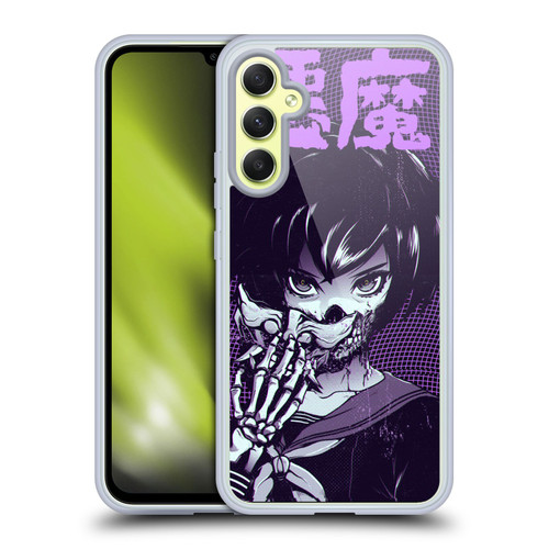 Zombie Makeout Club Graphics Skull Hand Soft Gel Case for Samsung Galaxy A34 5G