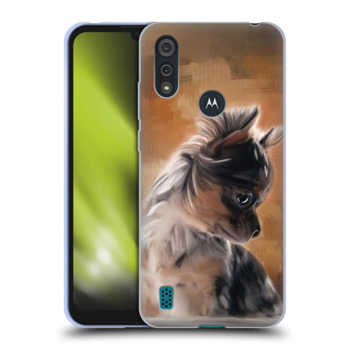 Simone Gatterwe Assorted Designs Chihuahua Puppy Soft Gel Case for Motorola Moto E6s (2020)