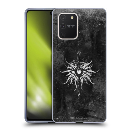 EA Bioware Dragon Age Heraldry Inquisition Distressed Soft Gel Case for Samsung Galaxy S10 Lite